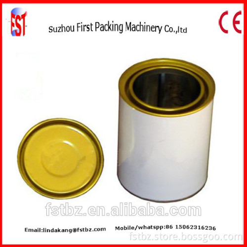 5L Automatic Round Tin Container Making Machine